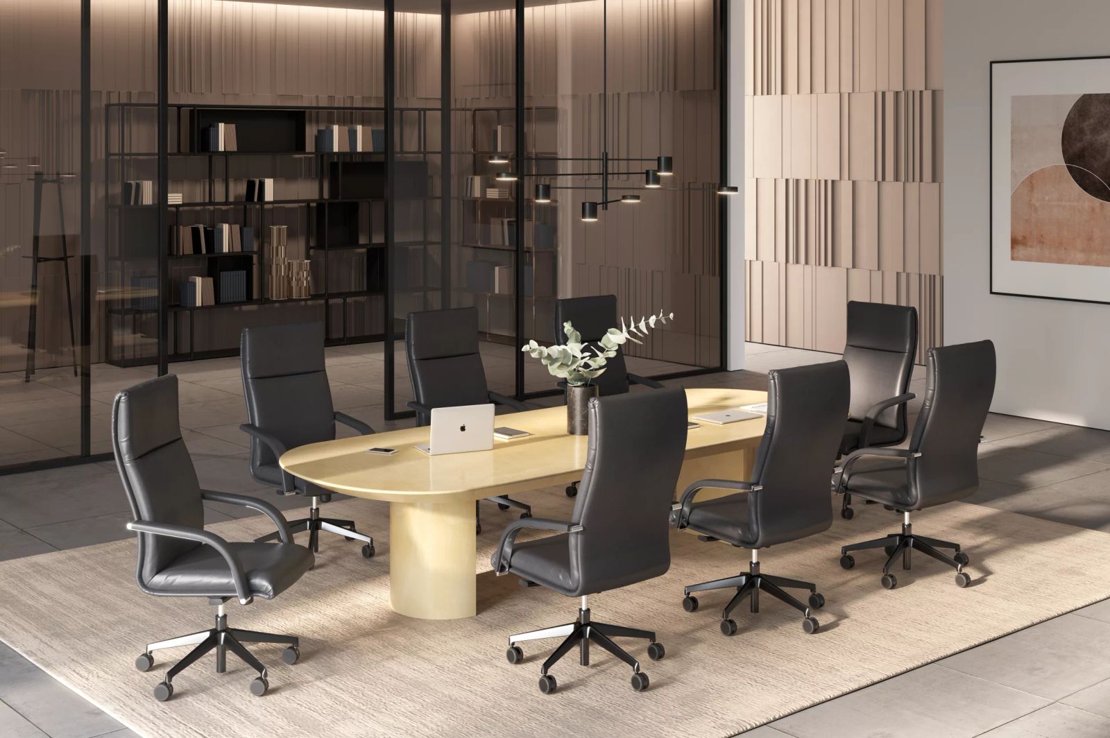 Klassic - Upholstered executive armchair by Kastel