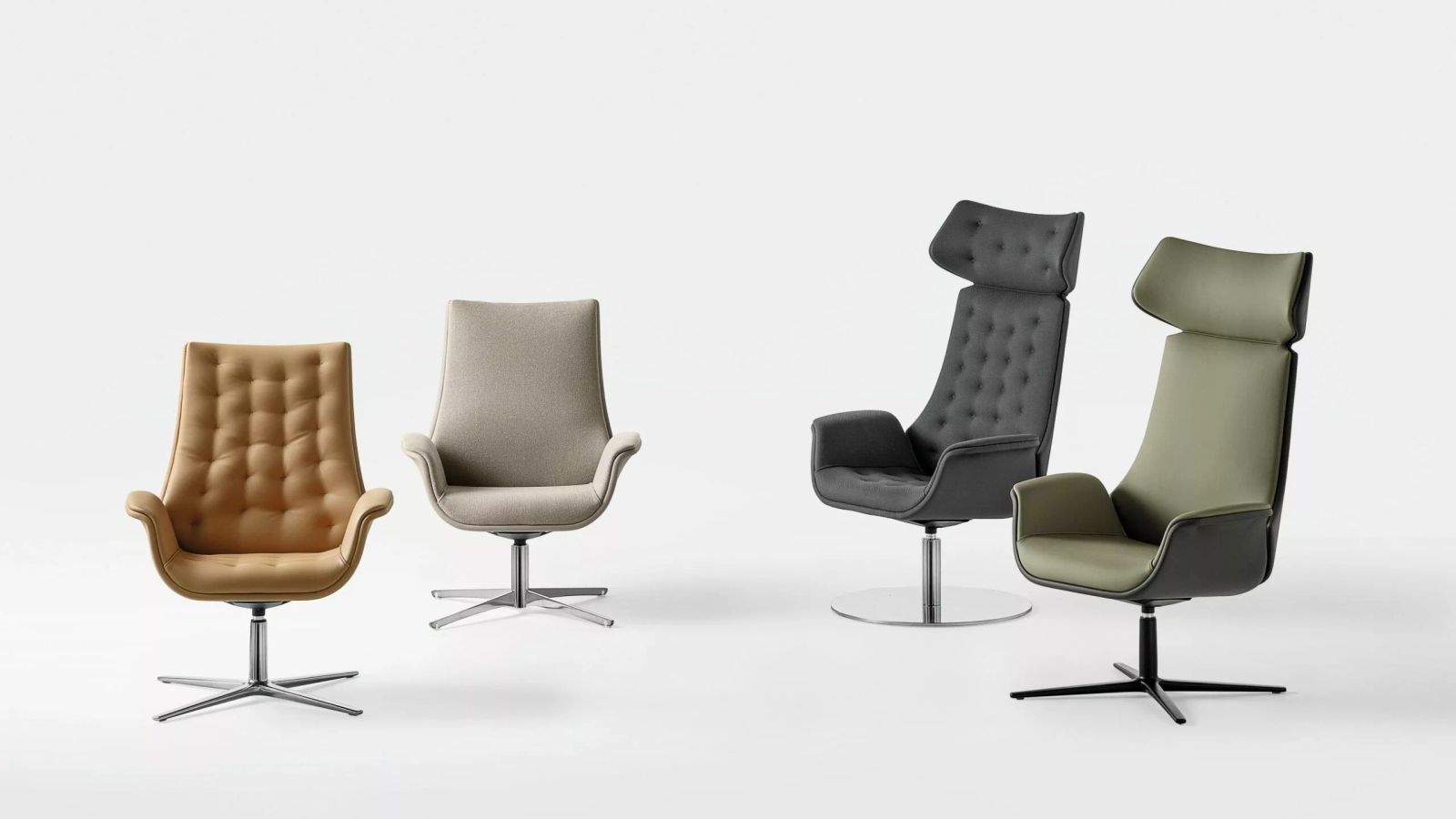 Kriteria Waiting - Upholstered armchair by Kastel