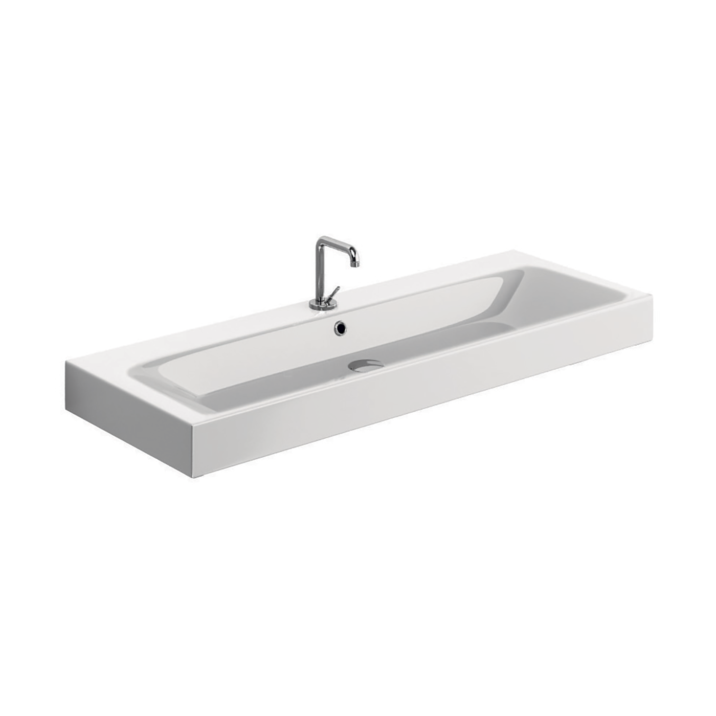 CENTO 3534 - Washbasin 120x45 by Kerasan