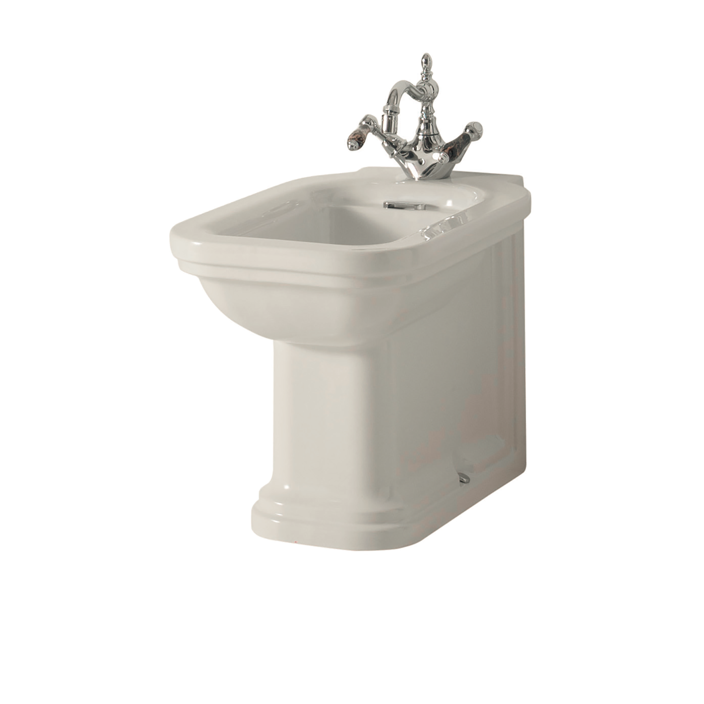 WALDORF 4121 - Close coupled bidet by Kerasan