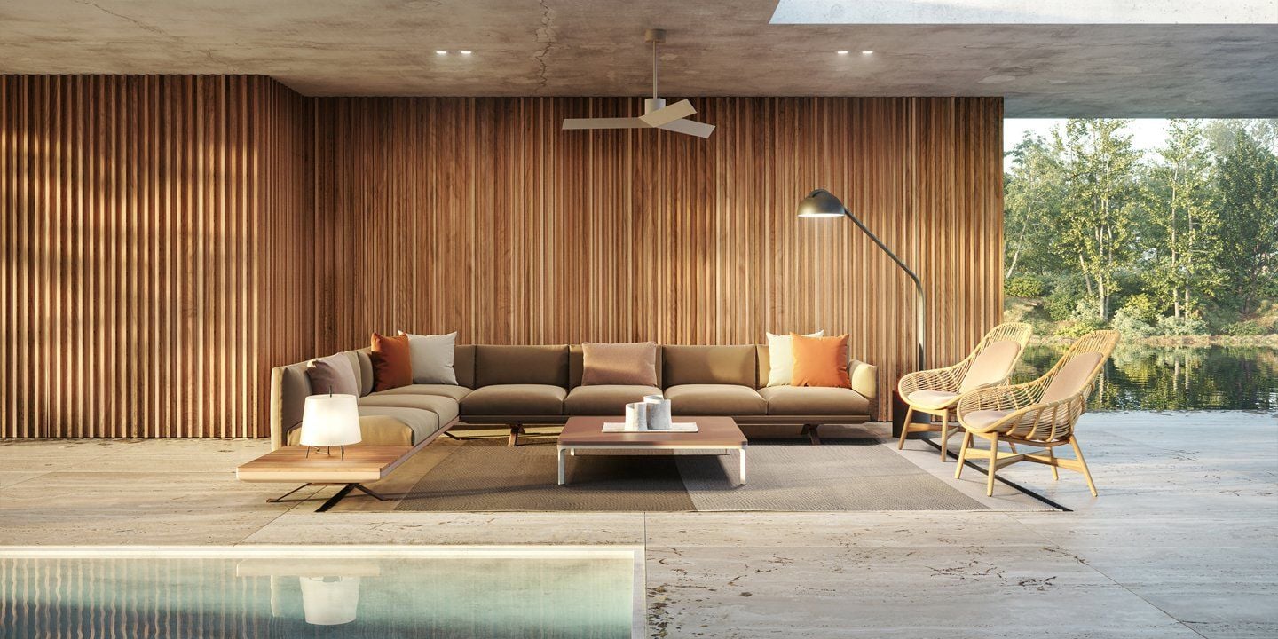 Boma Left Corner 2 Seater End by Kettal