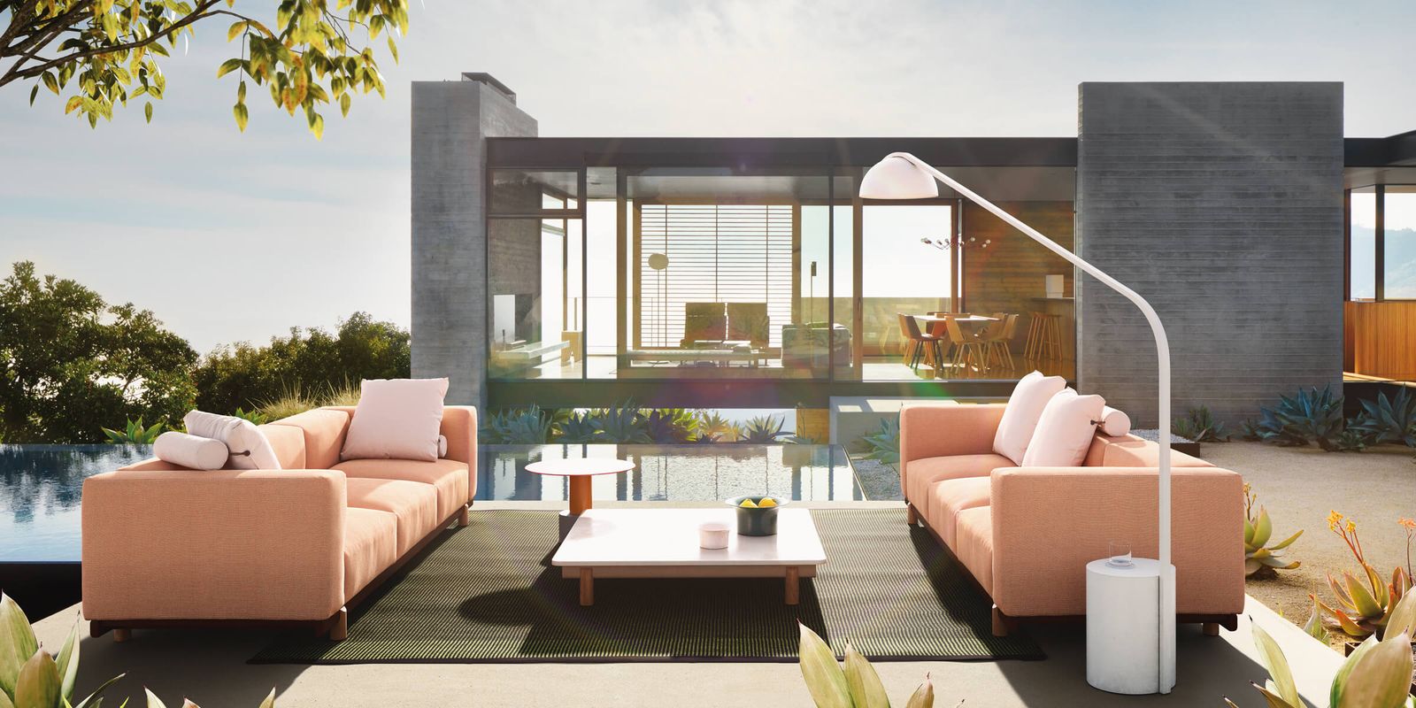 Molo 2 Seater Sofa by Kettal