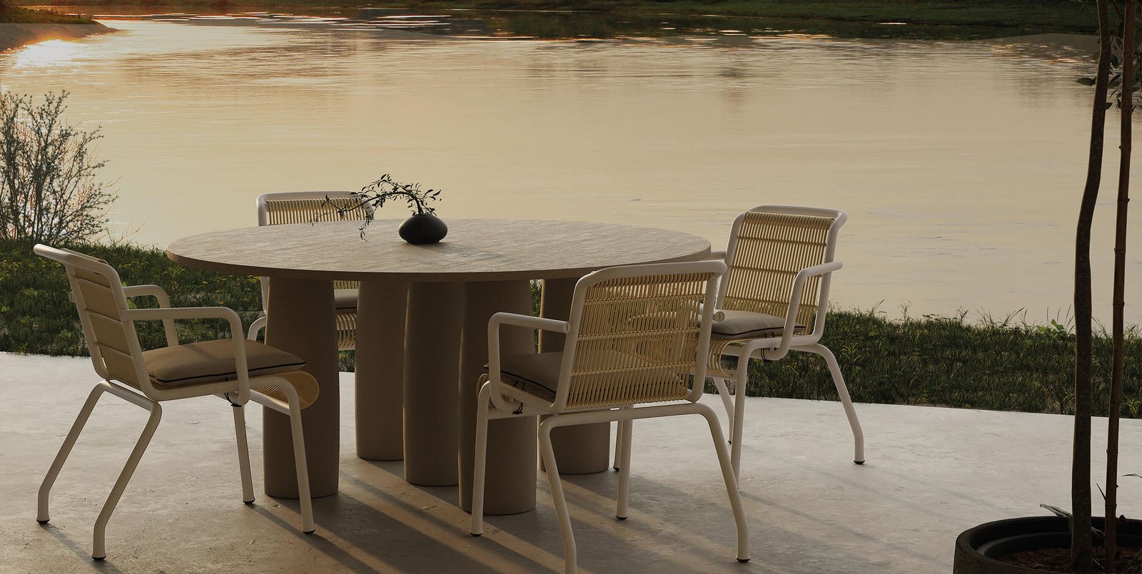 Eolias Outdoor Panarea Chair by Kettal
