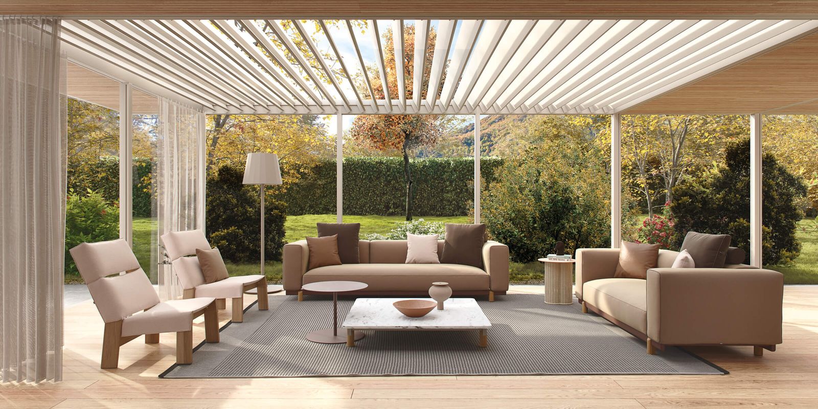 Molo 3 Seater Sofa by Kettal