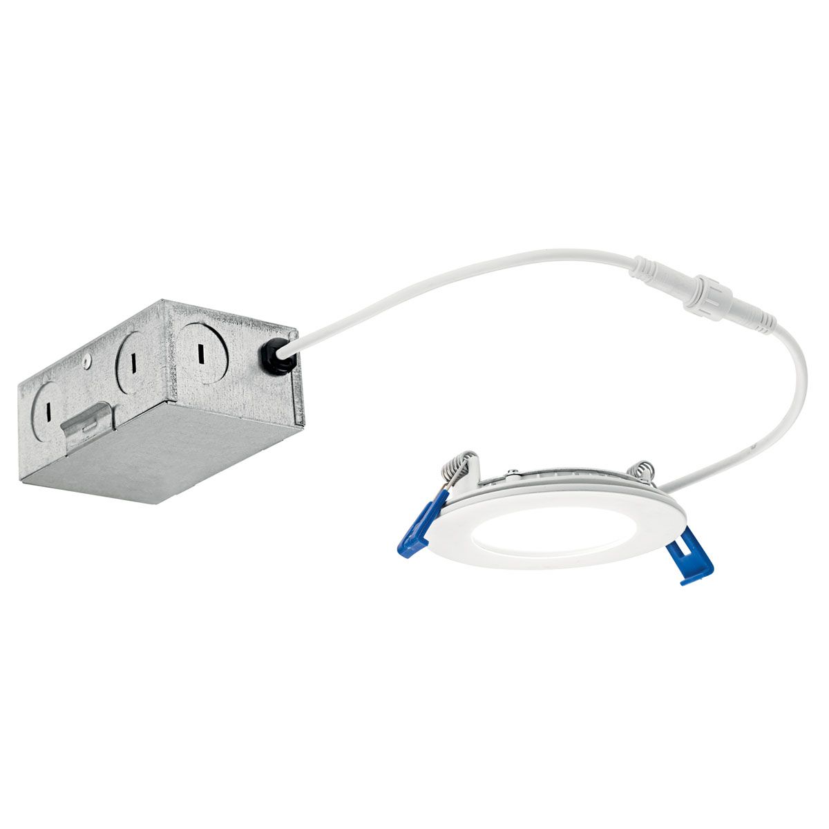 Direct To Ceiling Slim LED Downlight DLSL03R2790WHT by Kichler