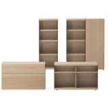Antenna Workspaces Hybrid Storage by Knoll