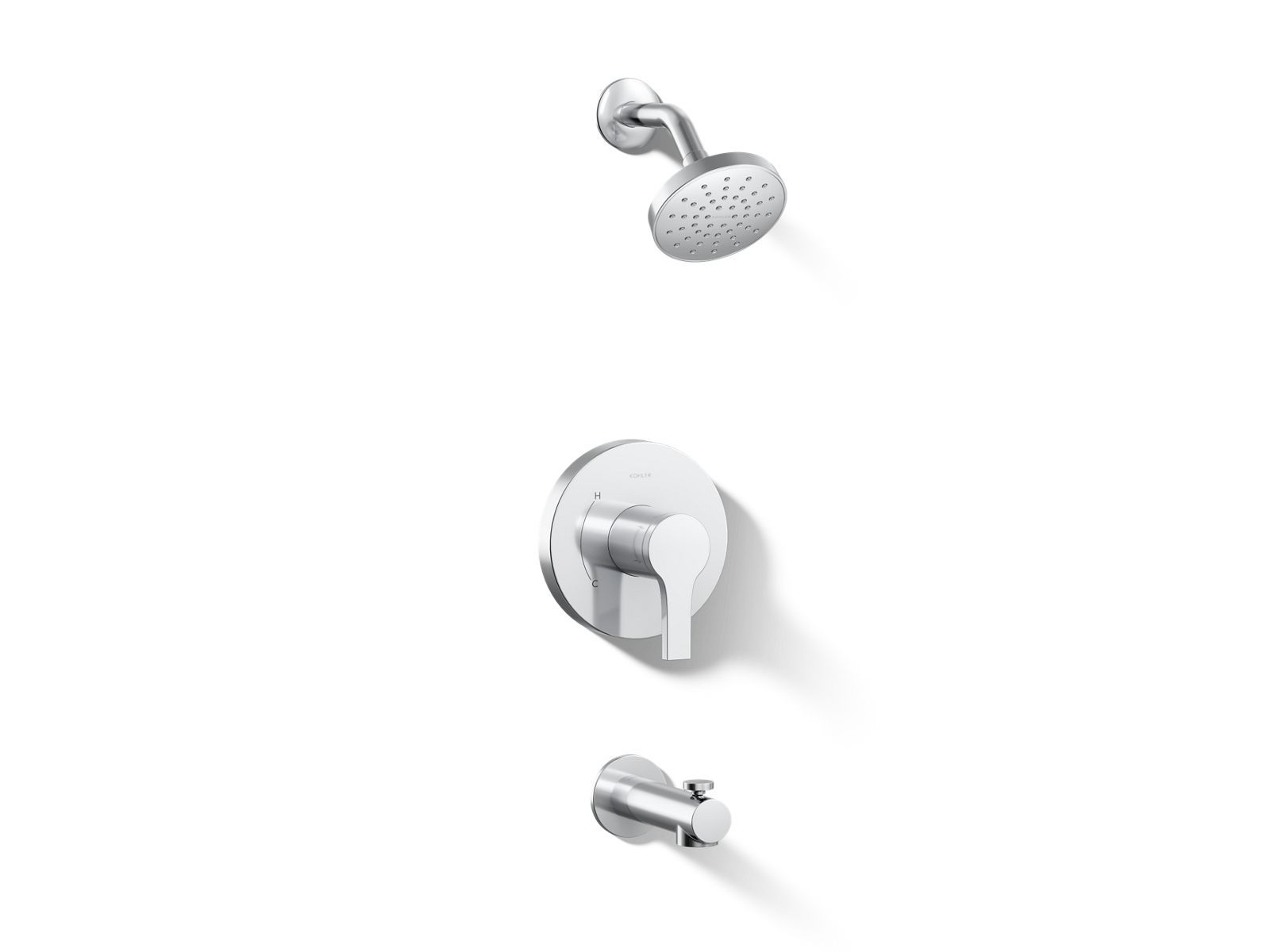 Elate Bath And Shower Trim Kit | K-TS35322-4H by Kohler