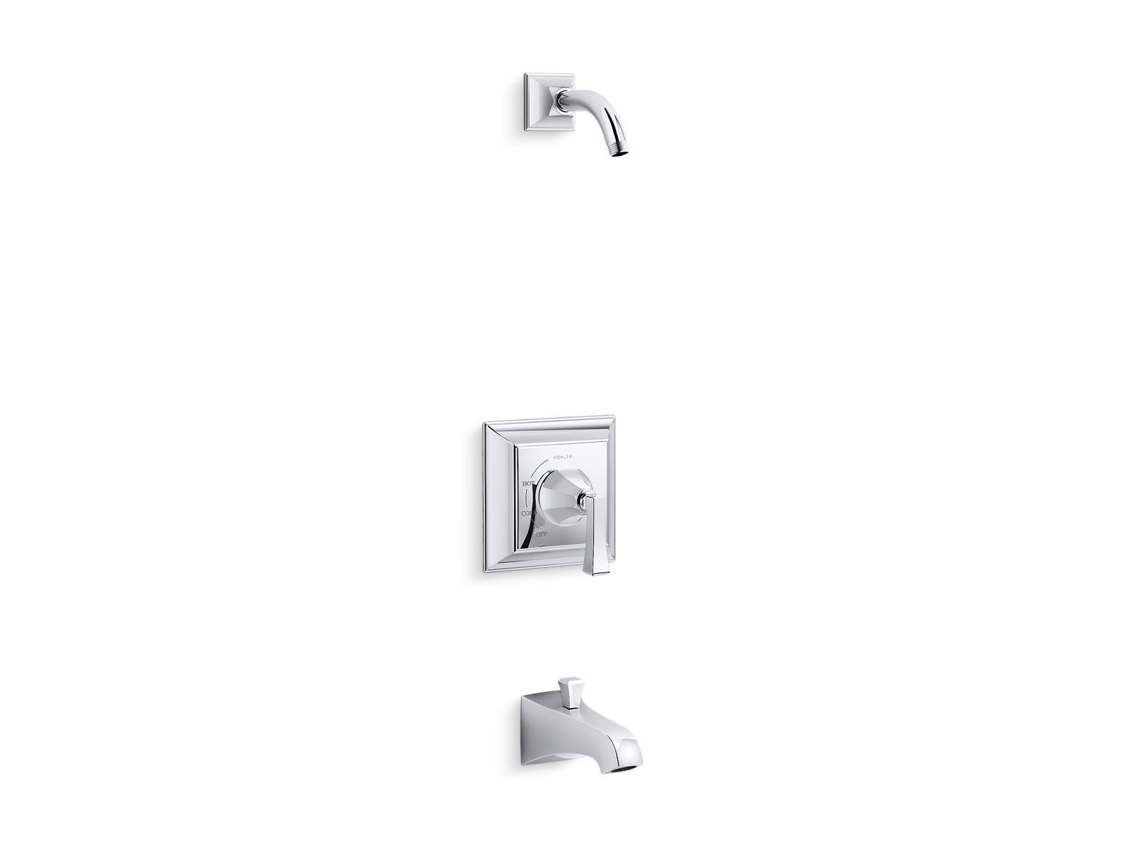 KOHLER | K-TLS461-4V | Memoirs Stately Rite-Temp Bath and Shower Trim Set by Kohler
