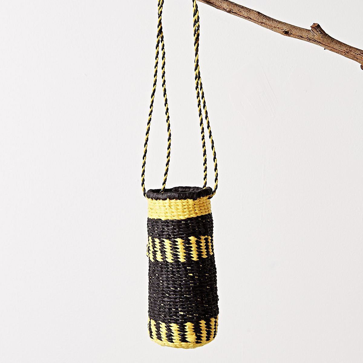 Yinarr Maramali-  Bilaarr Waygal (Yellow-tailed Black Cockatoo Dilly Bag) by Lorelle Munro by Koskela