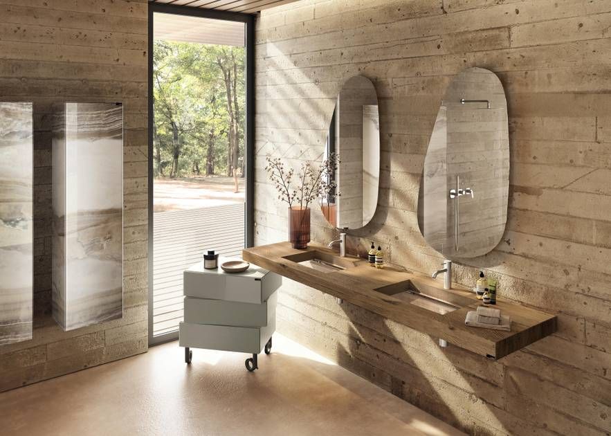 Clear Glass Bathroom Sink: Depth Washbasin by Lago