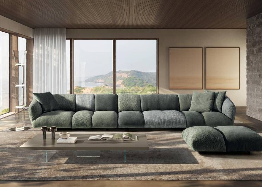 custom couch: Not Only White Sofa by Lago