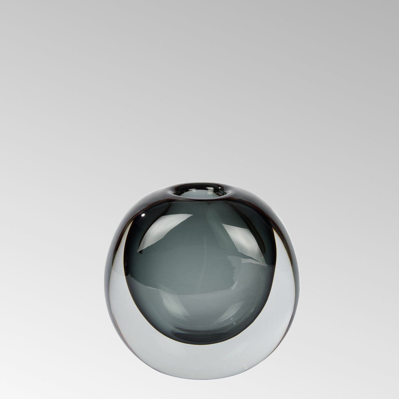 Cariani glass vase stone by Lambert