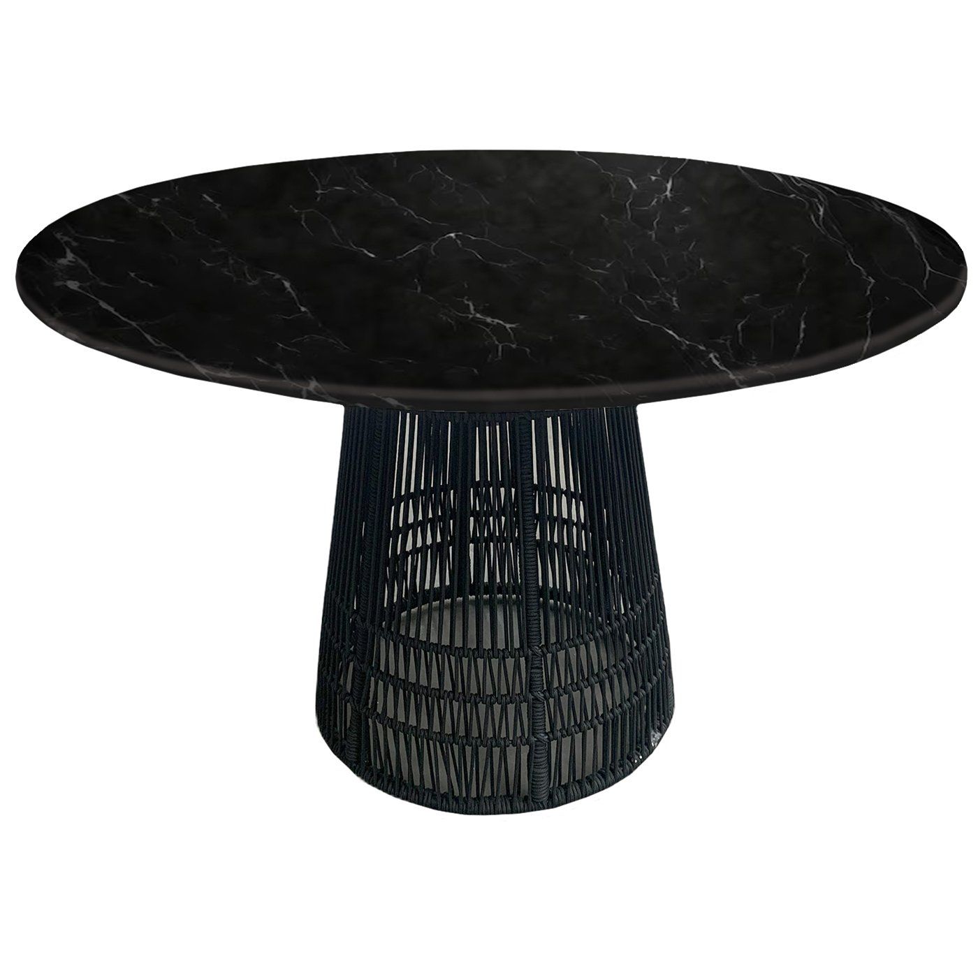 Kaiko table base outdoor black by Lambert