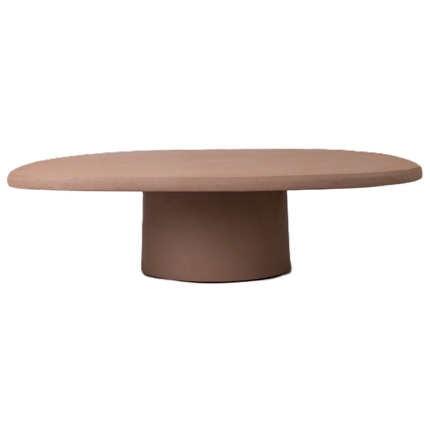 Minoru coffee table terracotta by Lambert