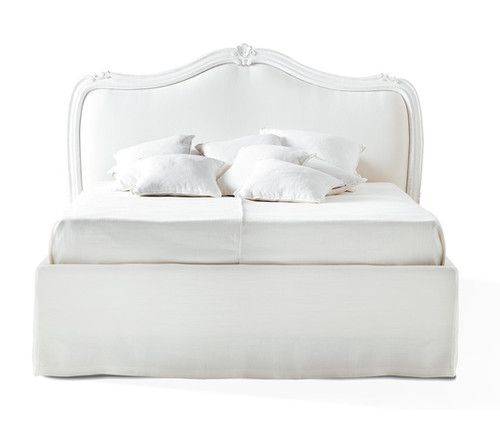 BONNE NUIT - Letto con testata in legno massello by Lando