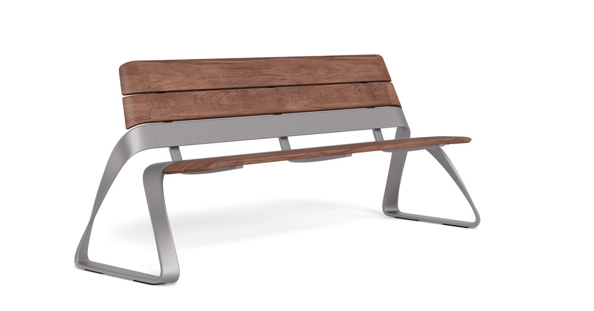Rest Bench by Landscape Forms