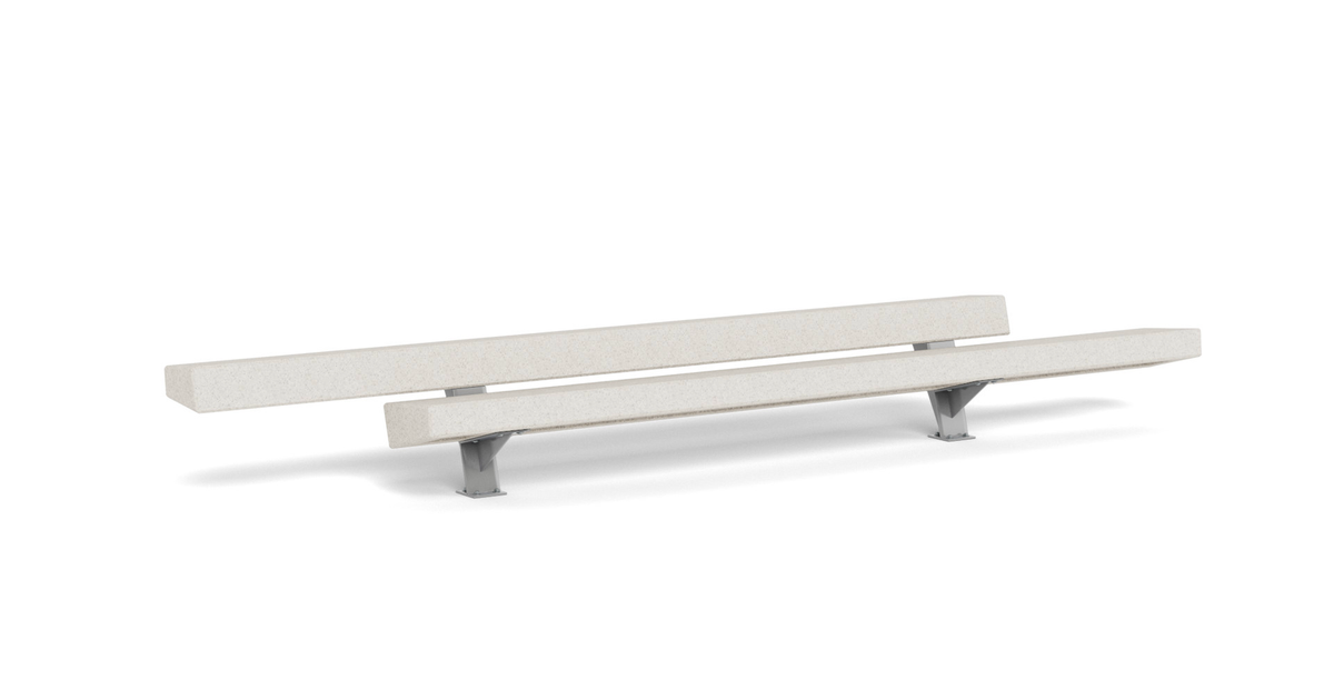 Trapecio Bench by Landscape Forms