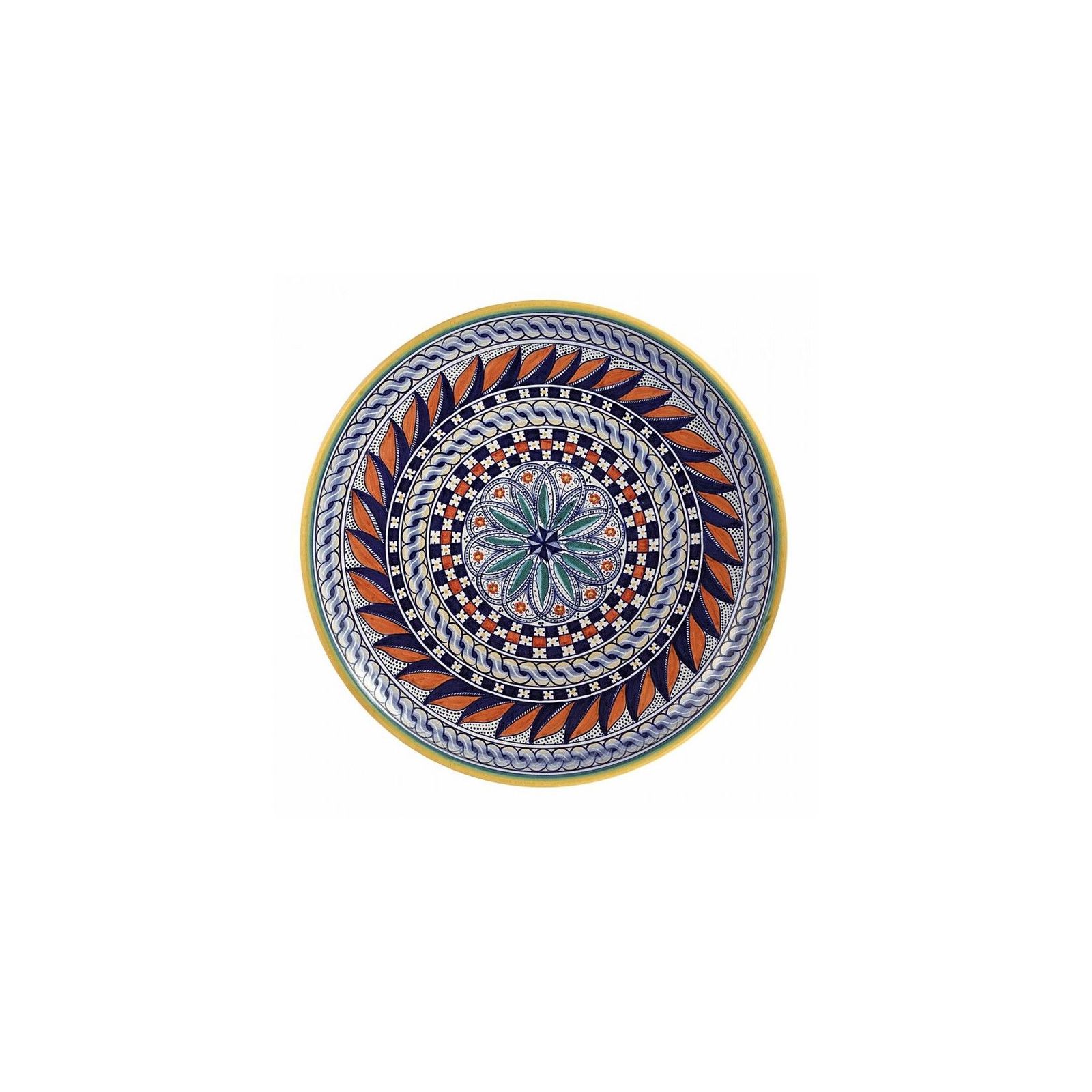 Wall plate - decor Geometrico - Deruta by L'Antica Deruta