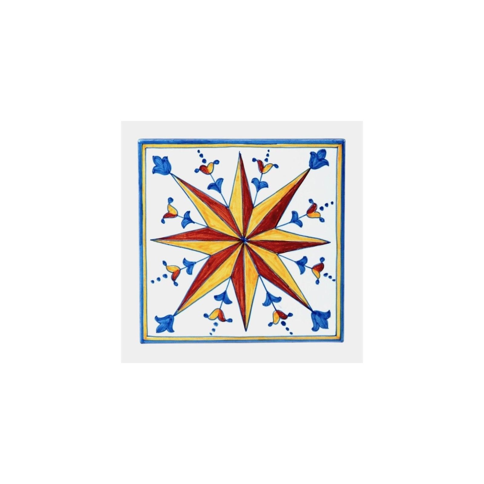 Ceramic tile - decorated - PT.14 by L'Antica Deruta