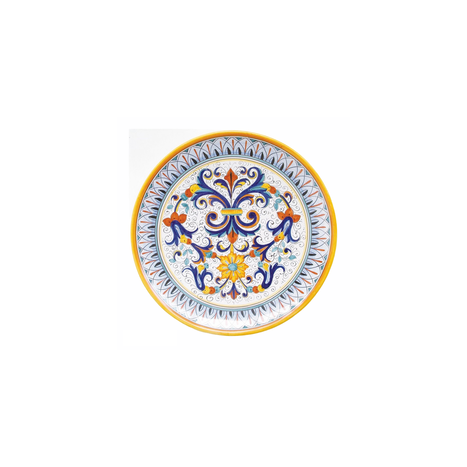 Wall plate - decor Ricco DERUTA.03 by L'Antica Deruta