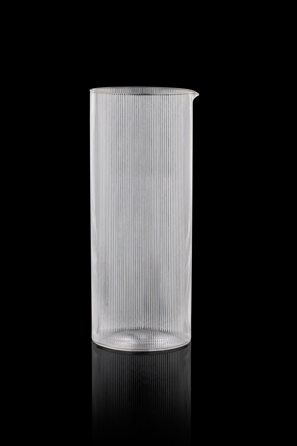Circle Glass Base Size Carafe by Lasvit