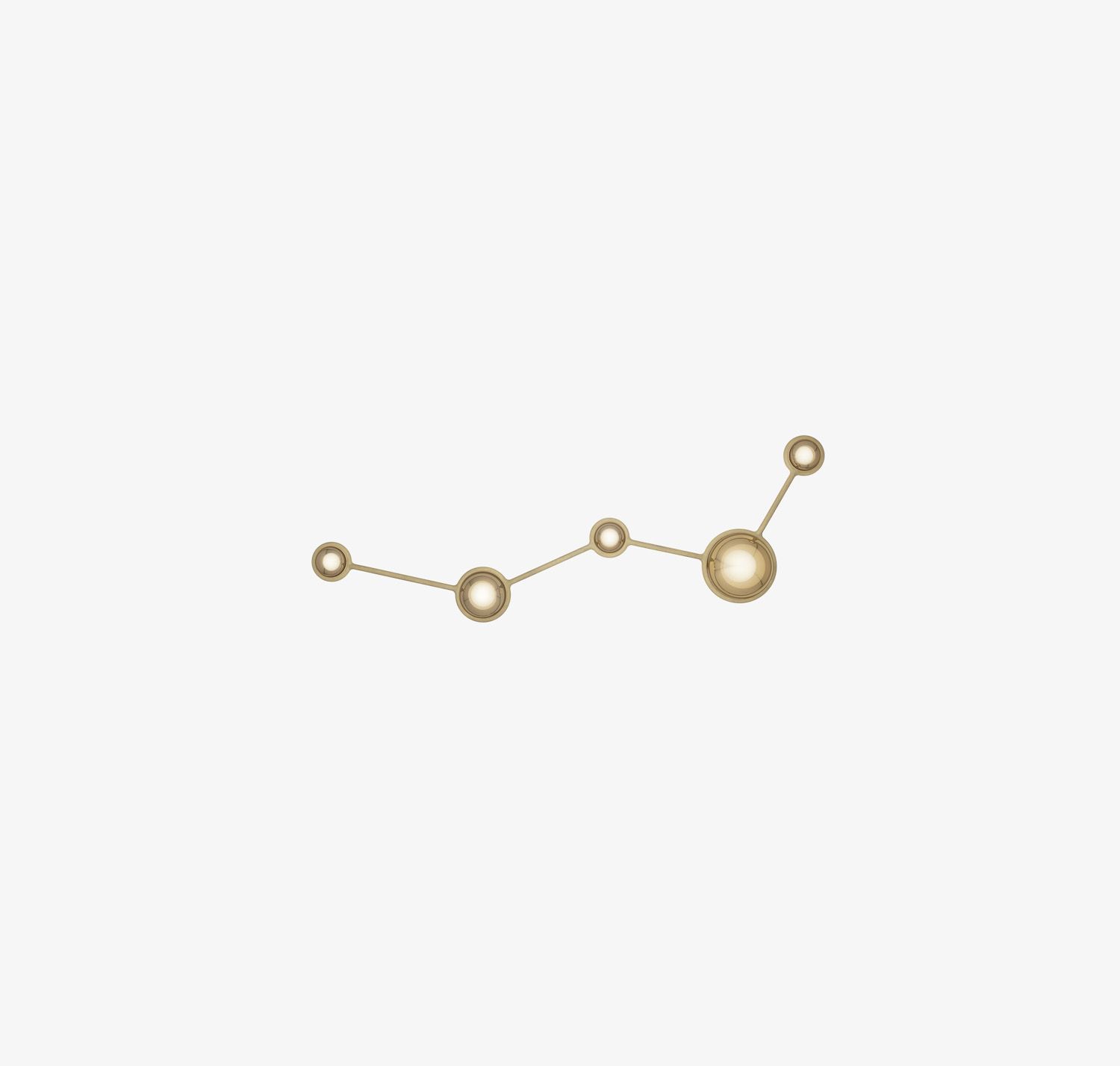 Constellation Cassiopeia Ceiling Sconce by Lasvit