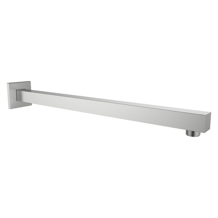 Wall bracket, length 420 mm, square flange, nickel brushed by Laufen