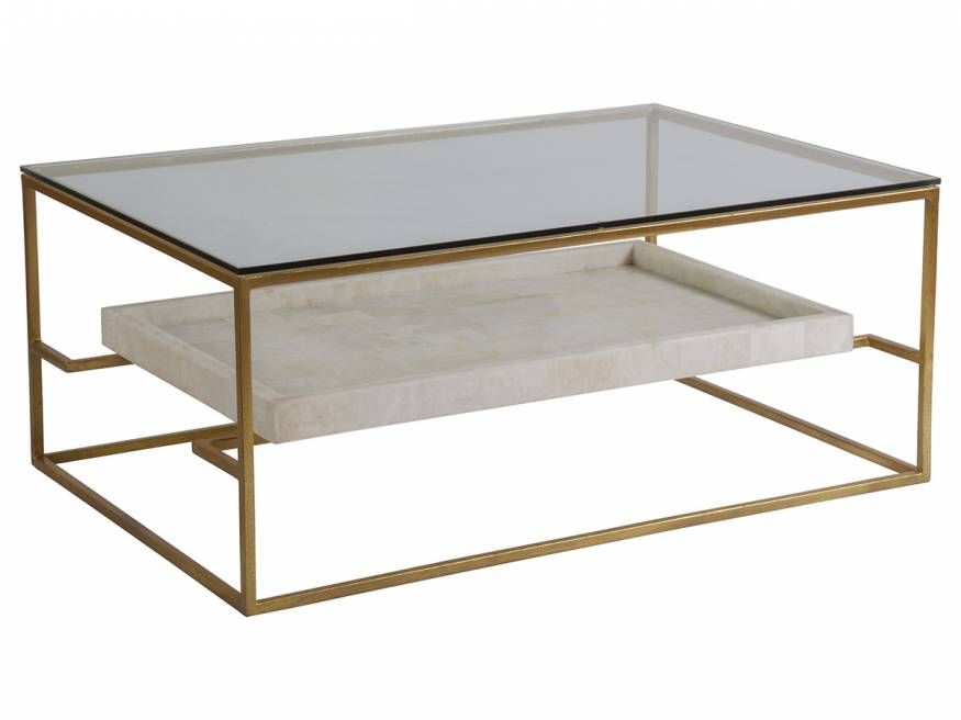 Cumulus Rectangular Cocktail Table by Lexington