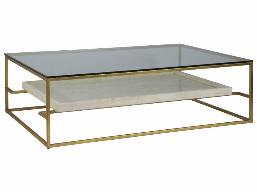 Cumulus Large Rectangular Cocktail Table by Lexington