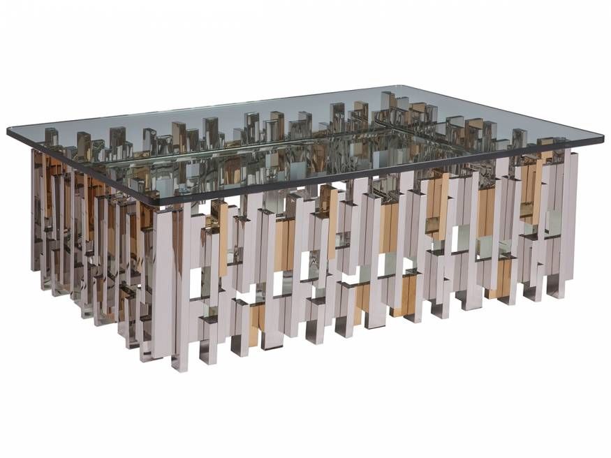 Cityscape Rectangular Cocktail Table by Lexington