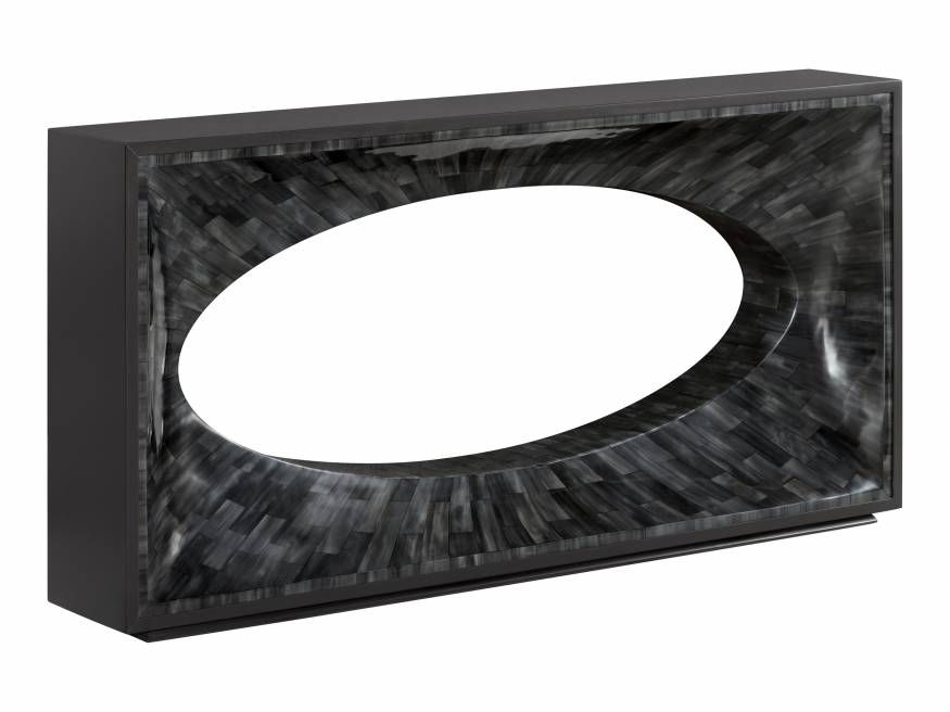 Elation Gray Console by Lexington