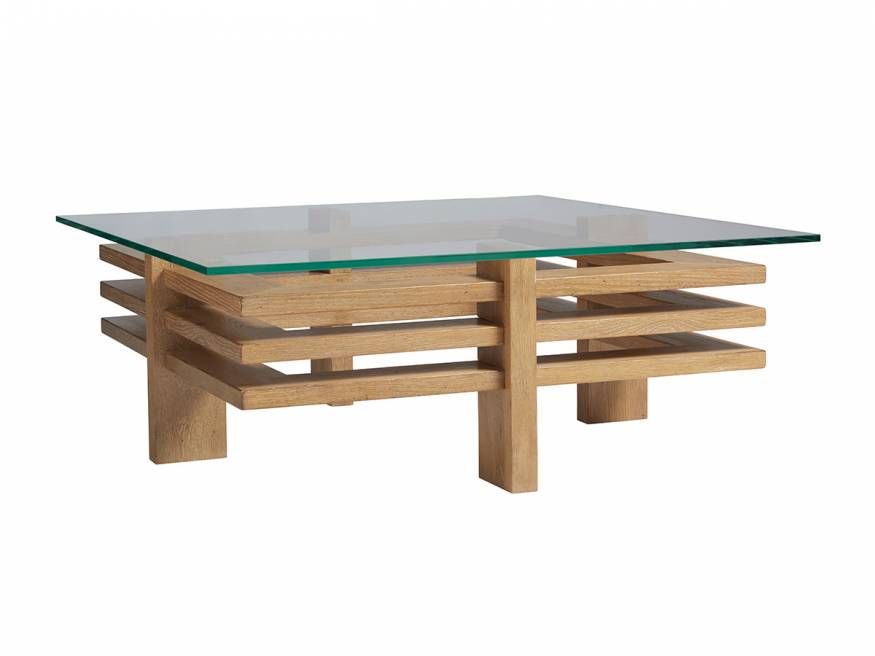 Calcutta Square Cocktail Table by Lexington