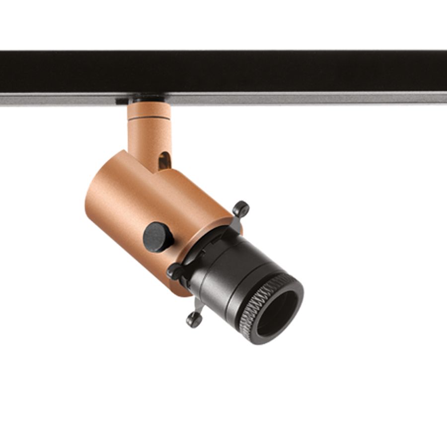 Krill Track 2.5 - track projectors for display cases in museums and retail by L&L Luce&Light