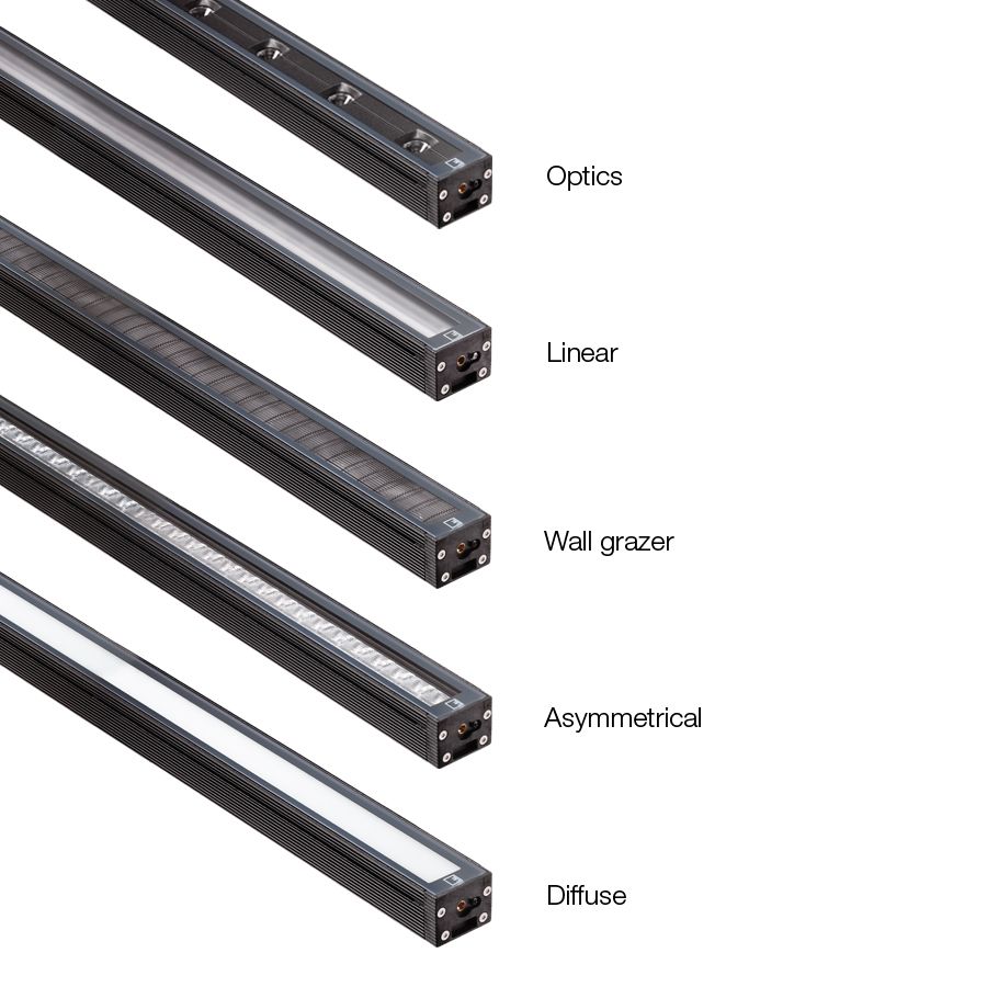 Neva Pro 1.2 - Linear profiles for architectural light on walls and facades by L&L Luce&Light