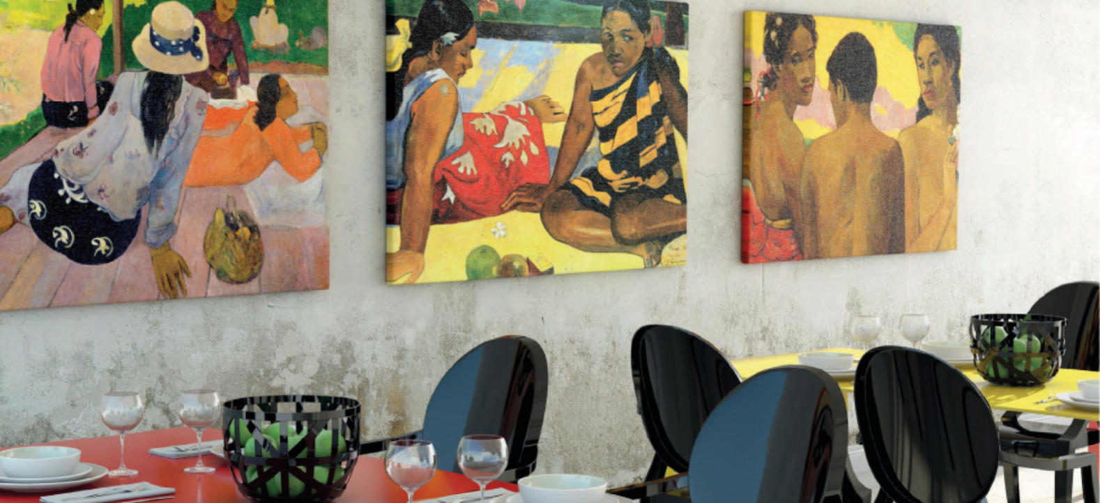 Panneaux acoustiques pour restaurants et pizzerias by LvB Italia