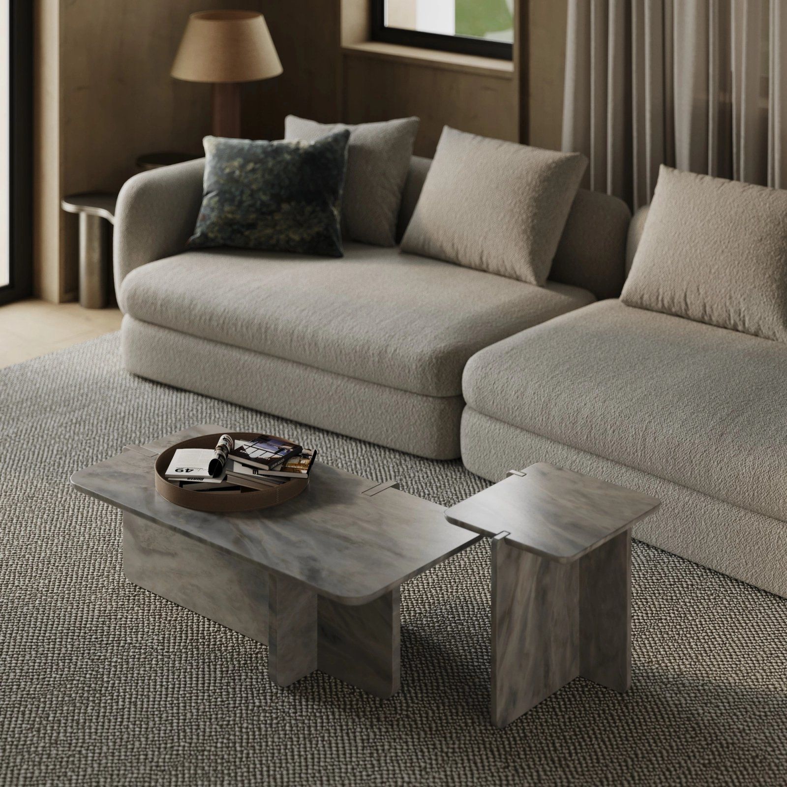 Notch coffee table by Maami Home
