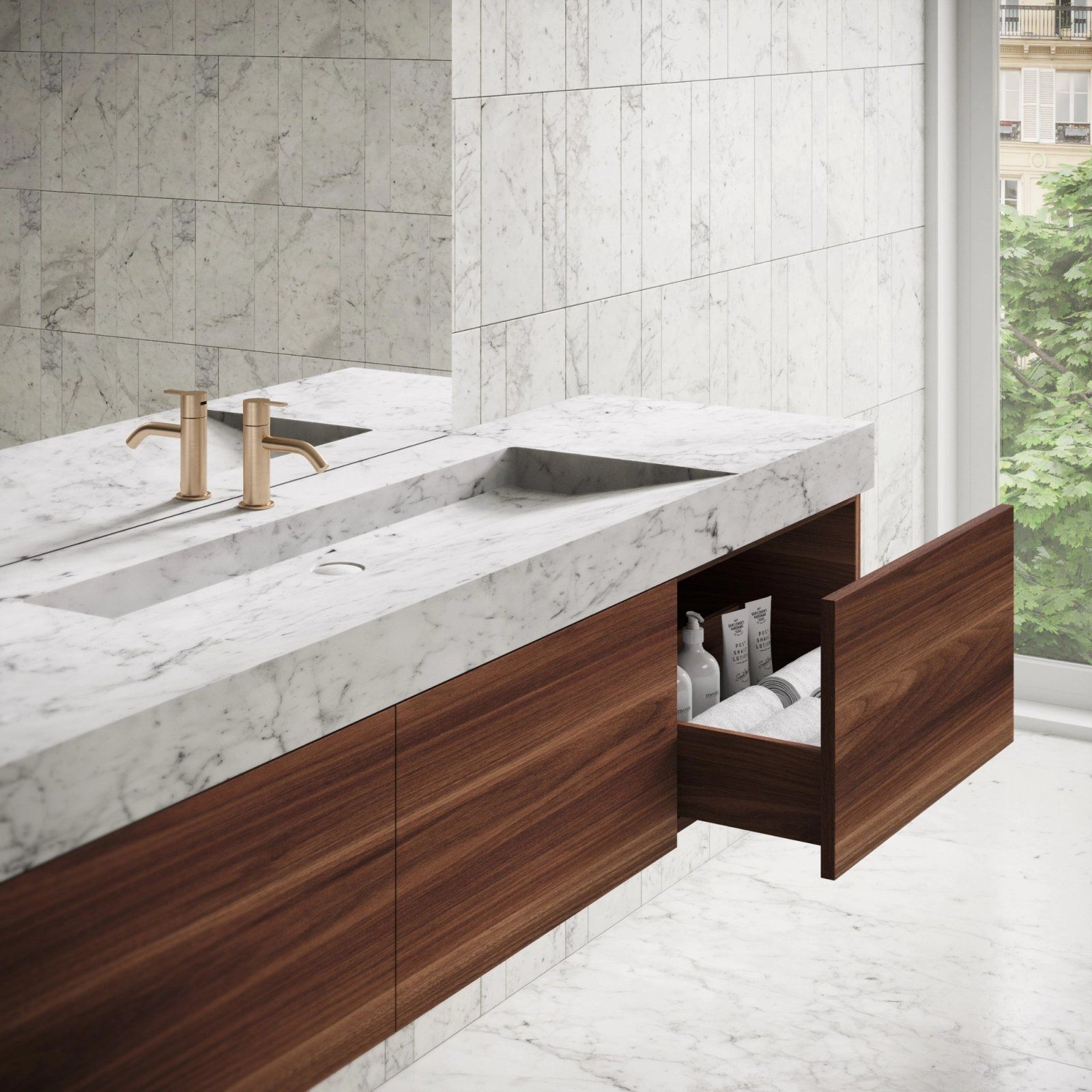 Puka Puka washbasin by Maami Home