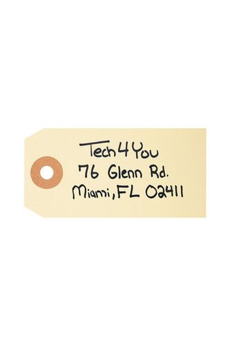 #3 Size, 3-3/4" x 1-7/8", Plain Manila Shipping Tags, 1000/Bx | Maco by MA.CO. Sofa & Bed