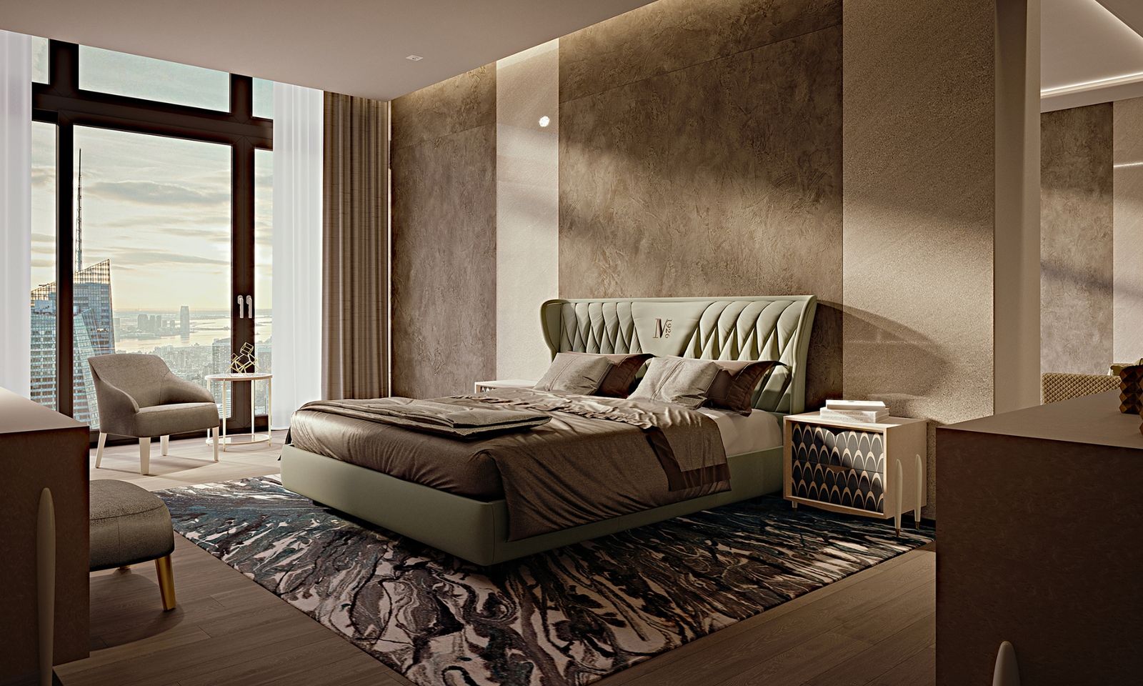 Fedro bed by Mantellassi 1926