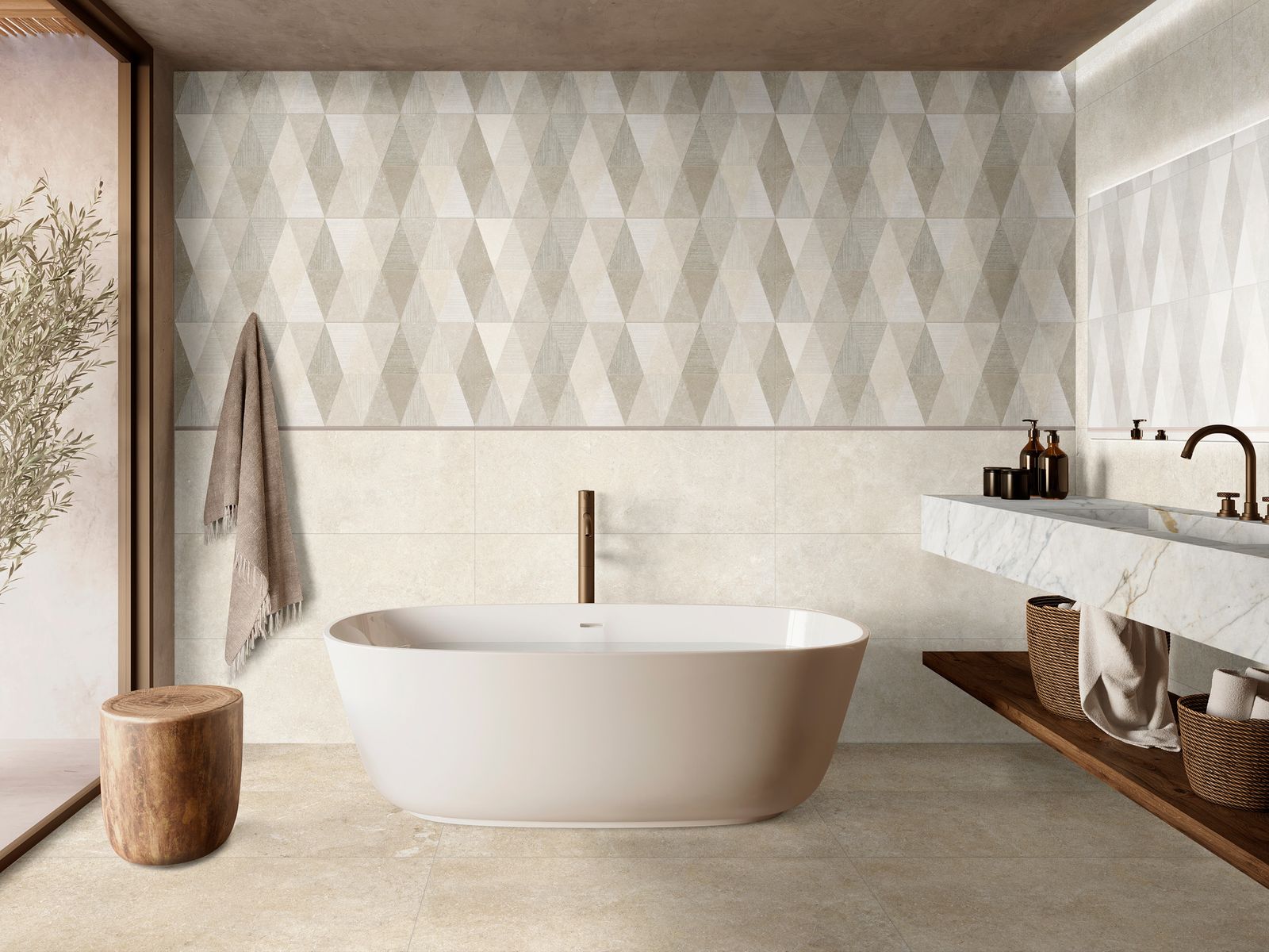 Limestone Wall by Marazzi