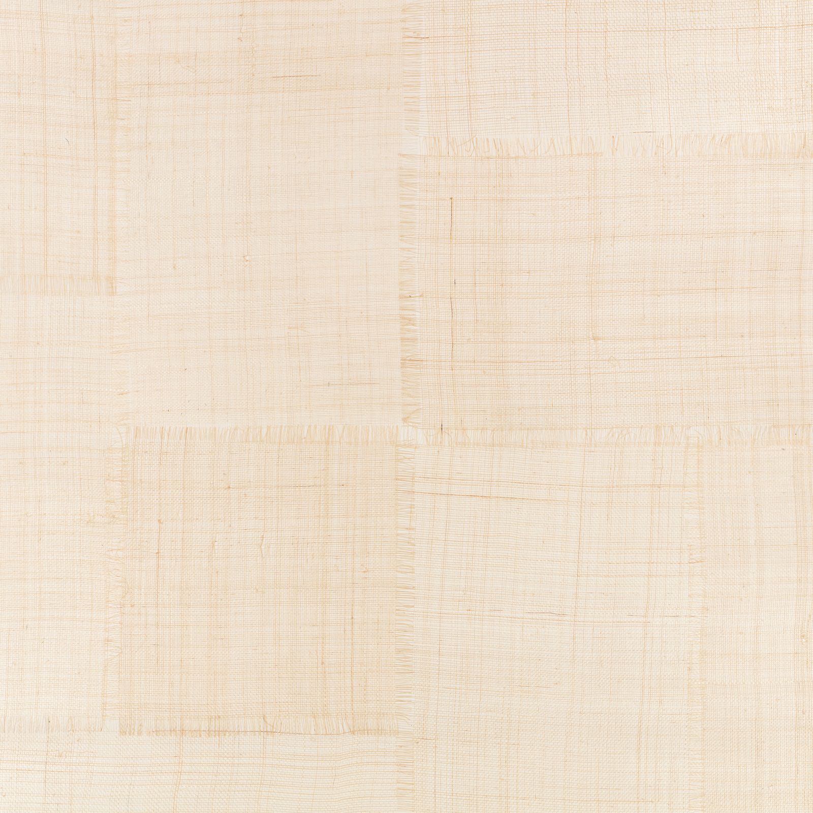 Abacá Patchwork Wallcovering Natural by Mark Alexander
