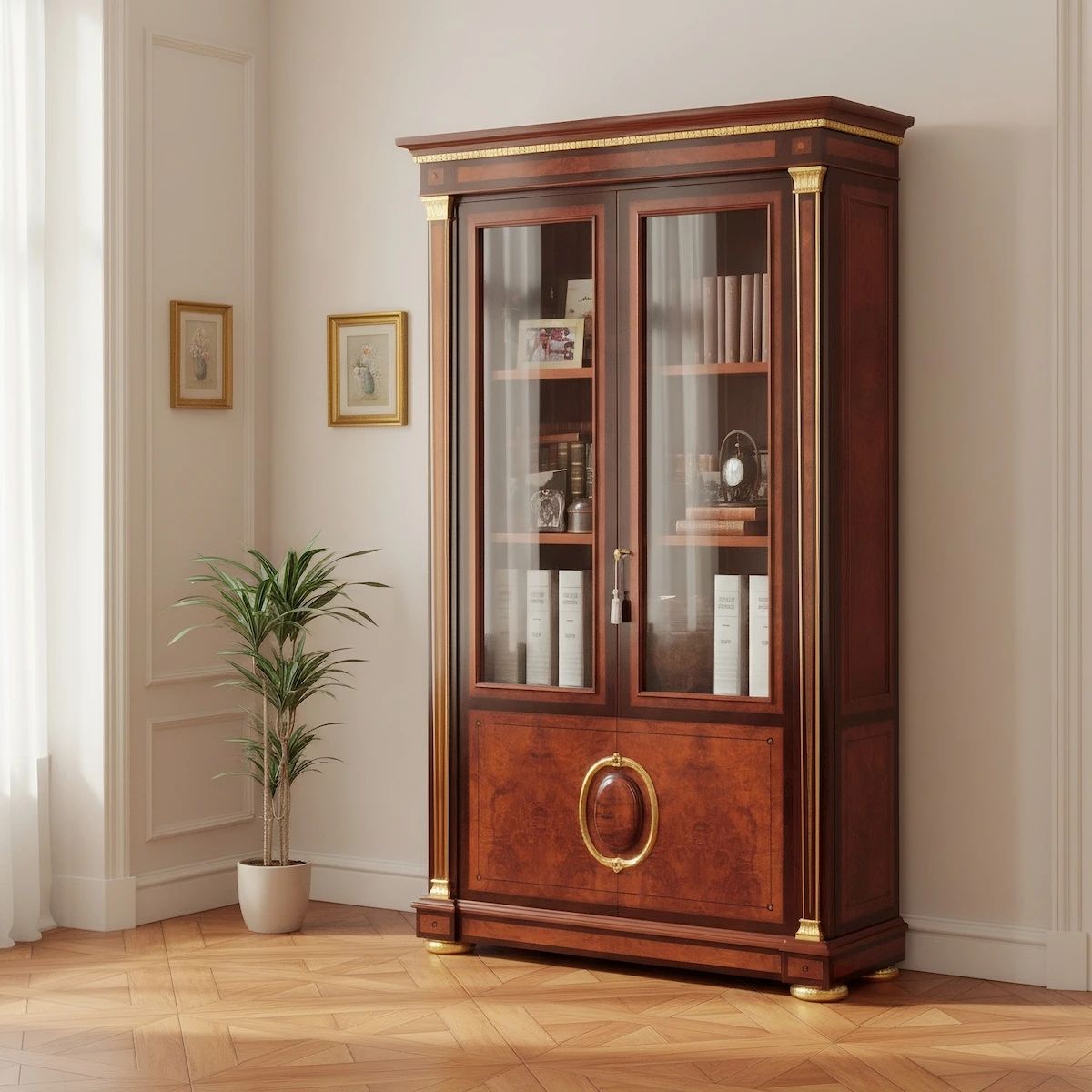 Impero bookcase 2 doors • MARZORATI by Marzorati