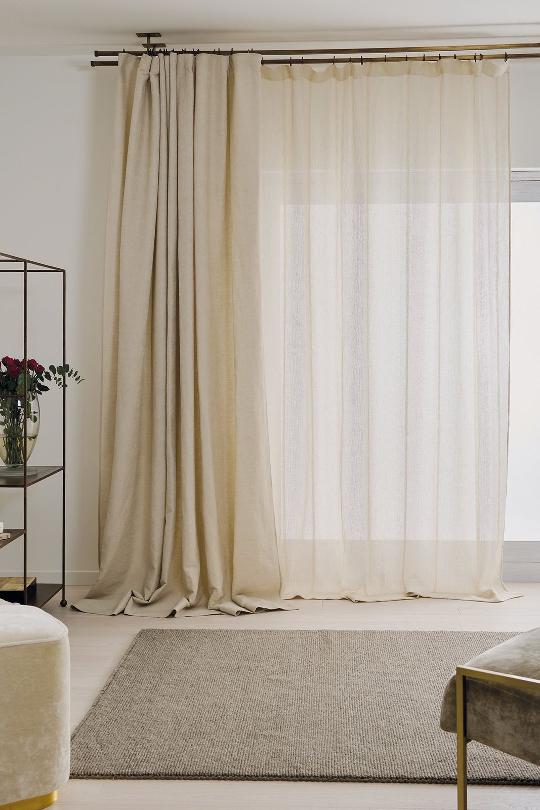 Curtain Soffio by Mastro Raphael