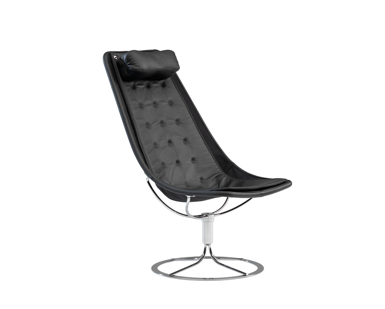 Jetson 66-Supporting web of black close polyester by Mathsson