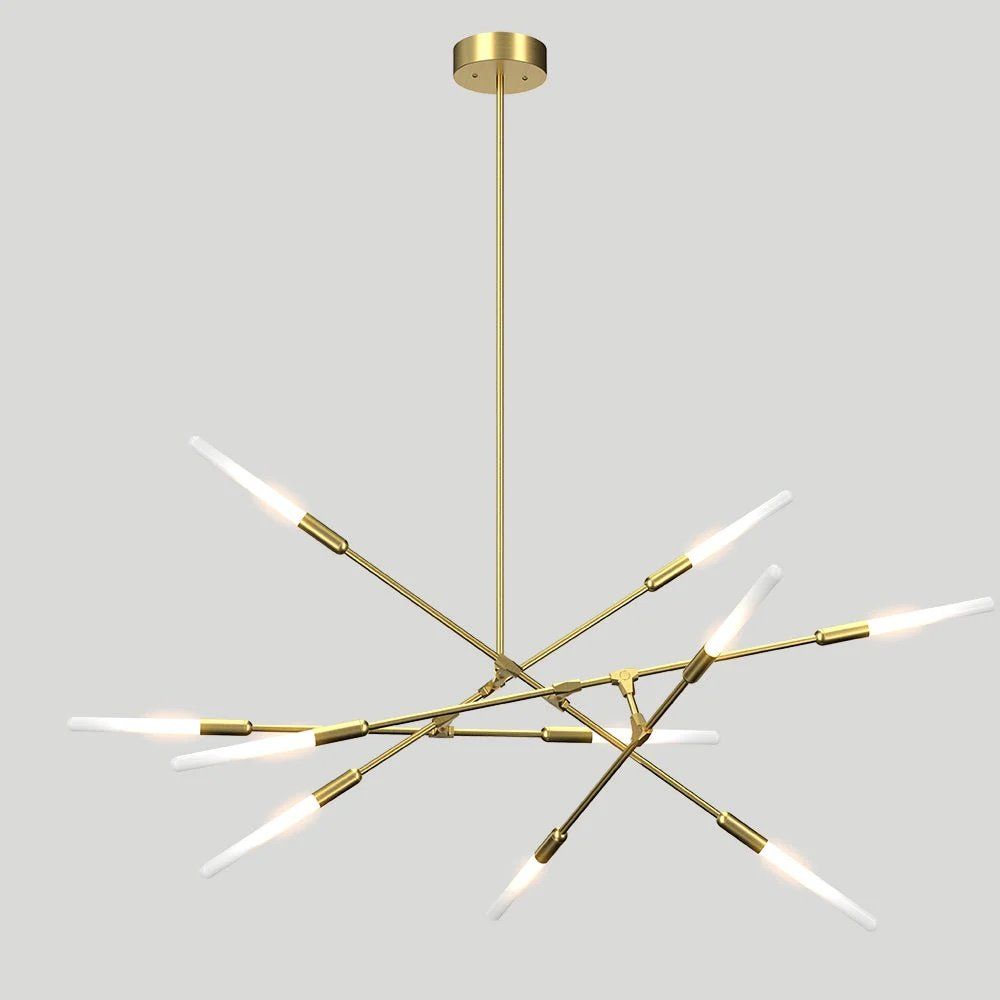 Dawn 10 Horizontal | Chandelier Lighting | Matthew McCormick Studio  — Matthew McCormick Studio | Modern Lighting Design by Matthew McCormick