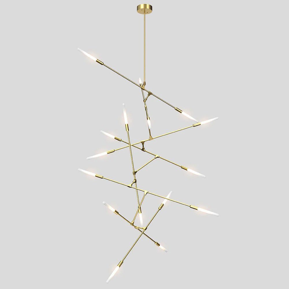 Dawn 16 Vertical | Chandelier Lighting | Matthew McCormick Studio — Matthew McCormick Studio | Modern Lighting Design by Matthew McCormick