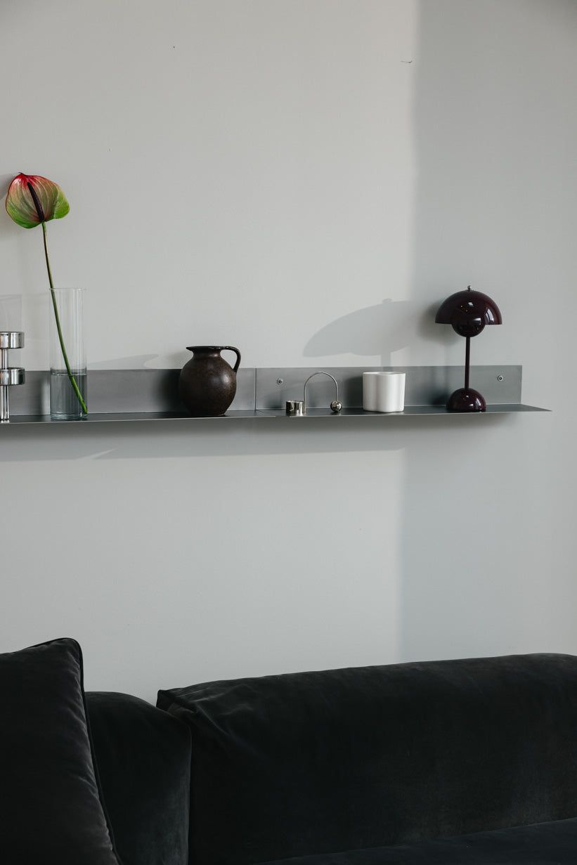 WALL SHELF RAW L by Metallbude