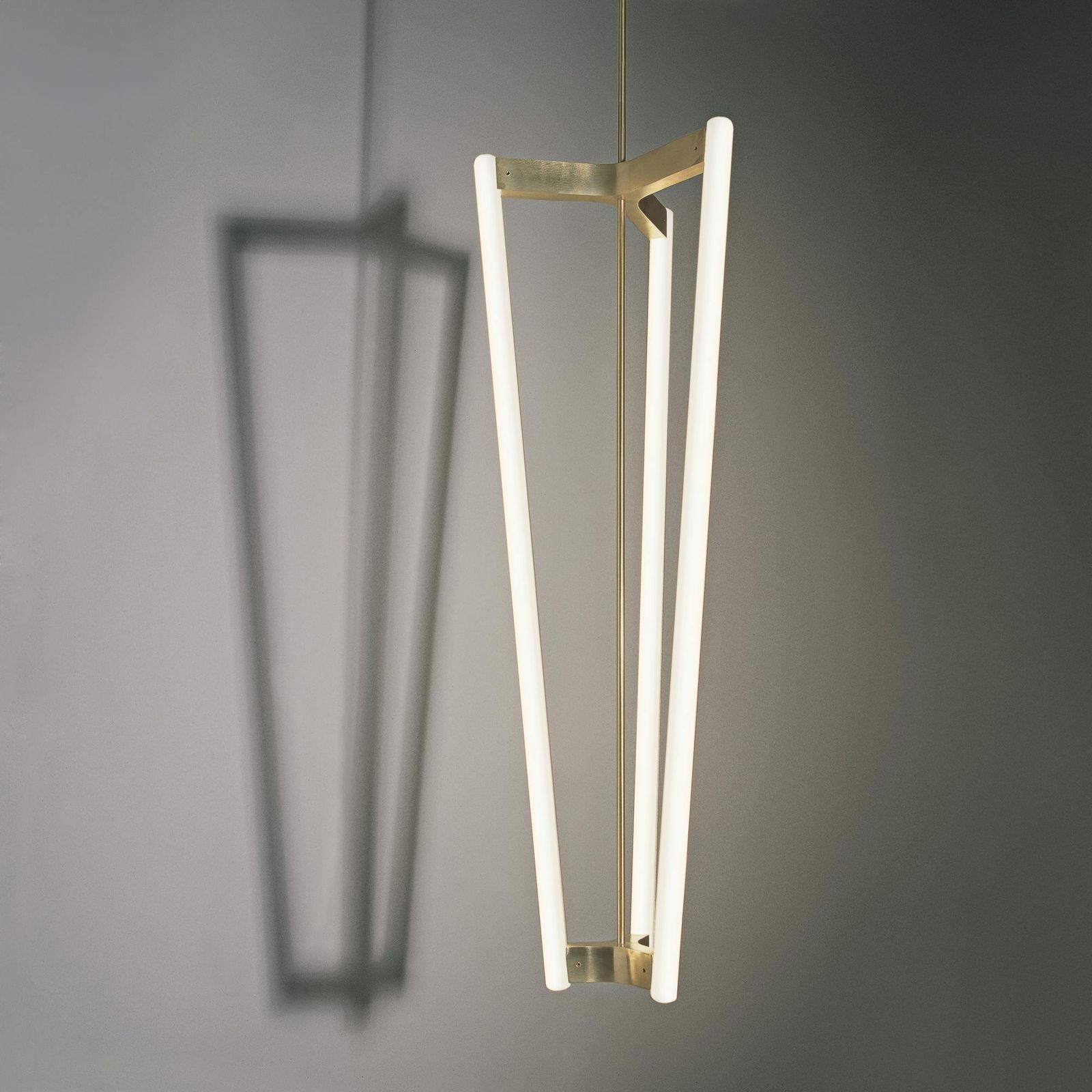 Tube Chandelier by Michael Anastassiades