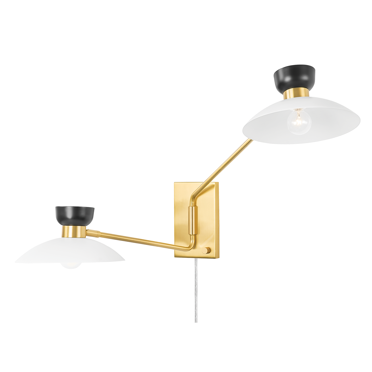 Whitley Plug-In Sconce by Mitzi