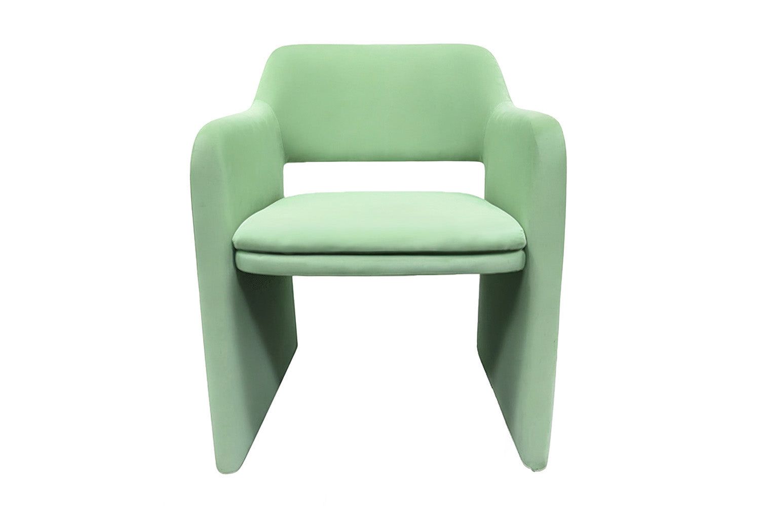 Alquimia Dining Chair Aquamarine Velvet by Moanne